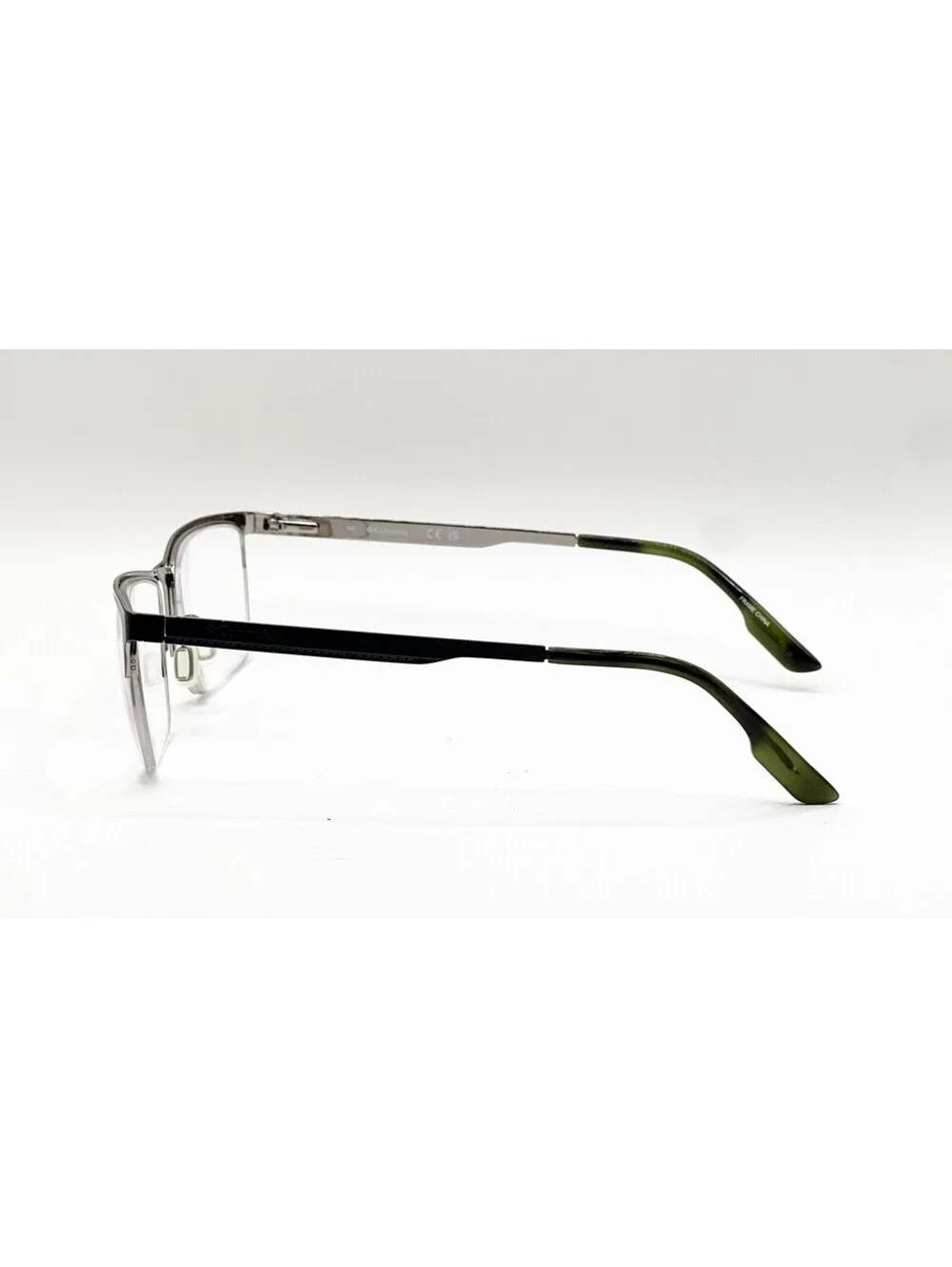 Columbia C3024 002 Black Rectangle Authentic Eyeglass Frames 58-18-150